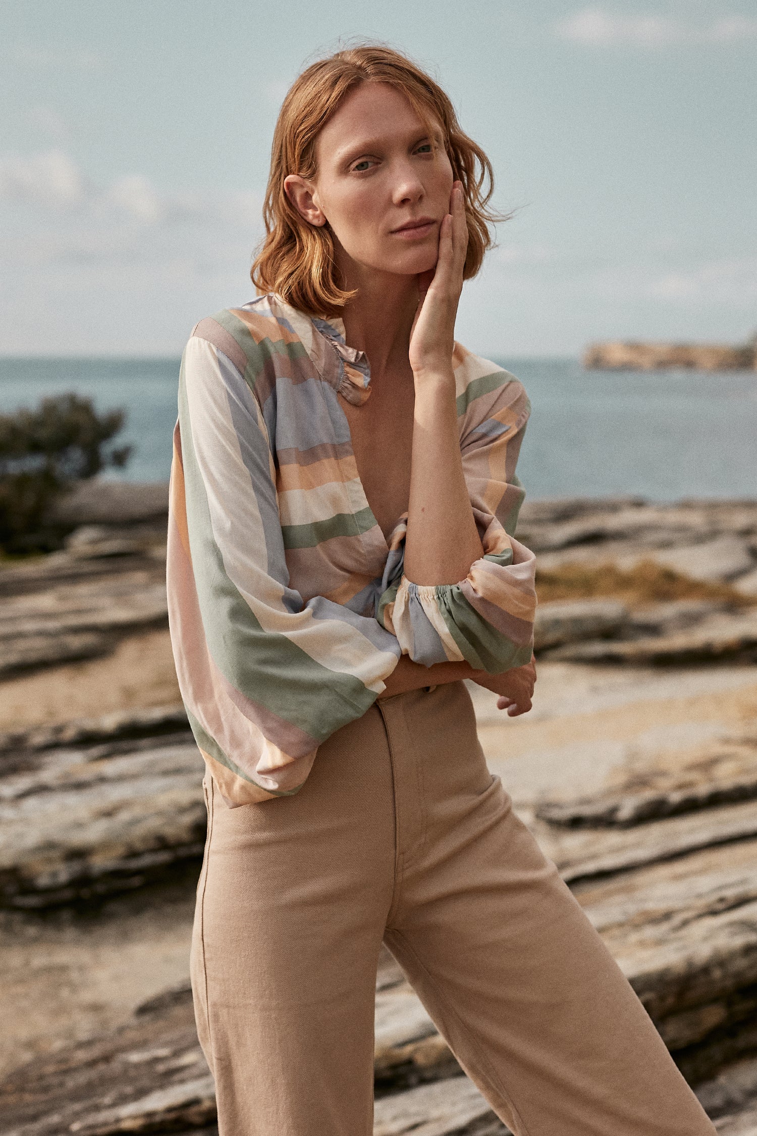 Daylesford Pant - Dusty Rose