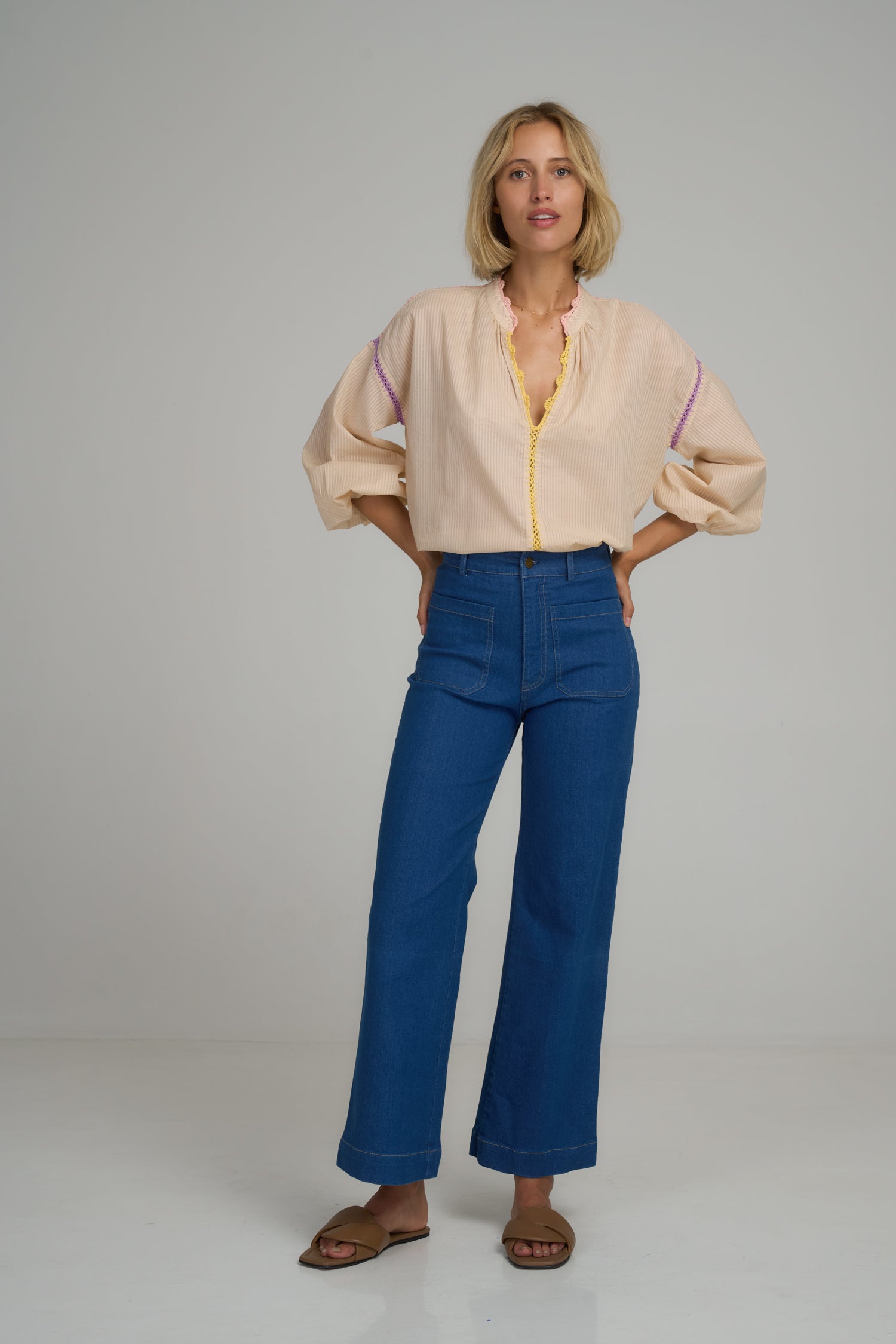 Molly Denim Jean - Stellar Blue