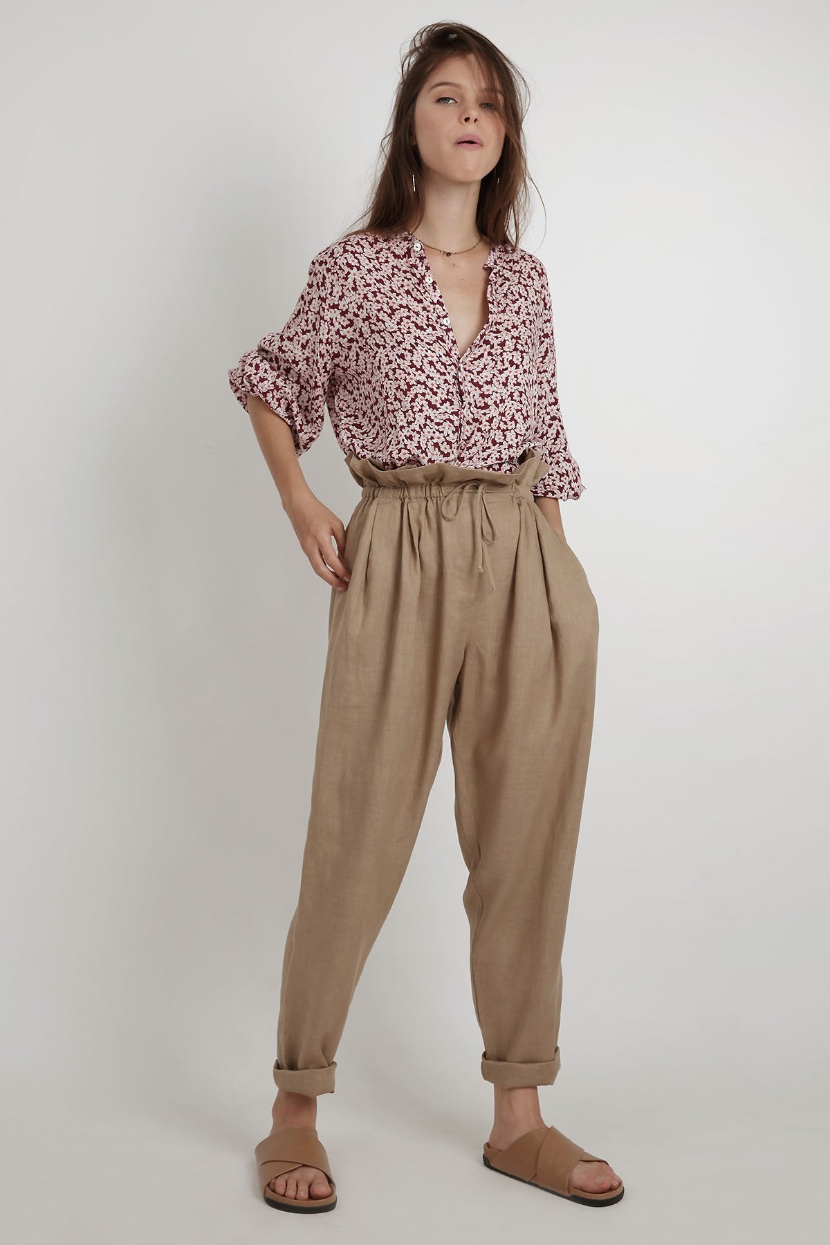 Brooklyn Linen Pant