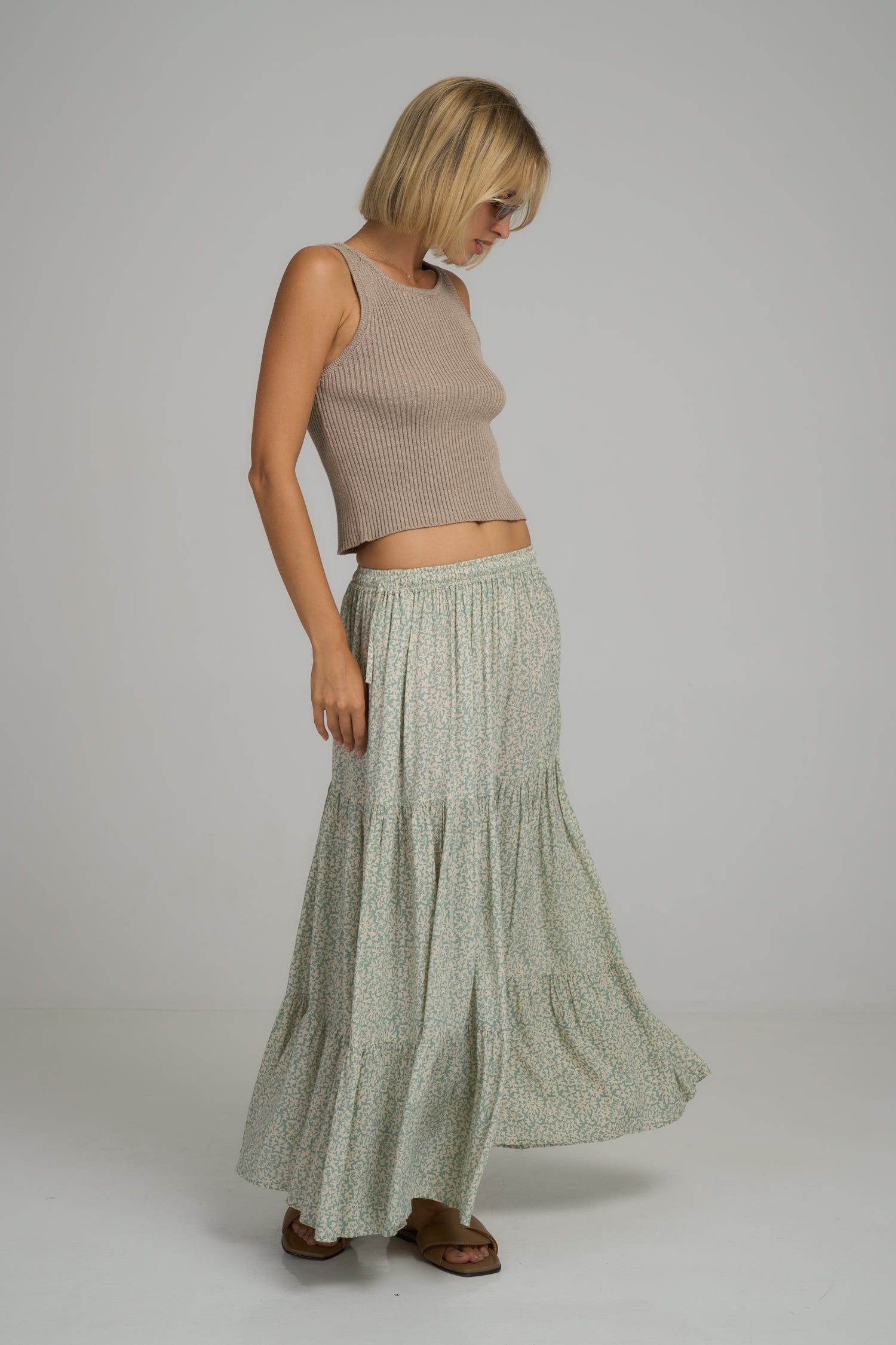 Corsica Skirt - Celosia Blue