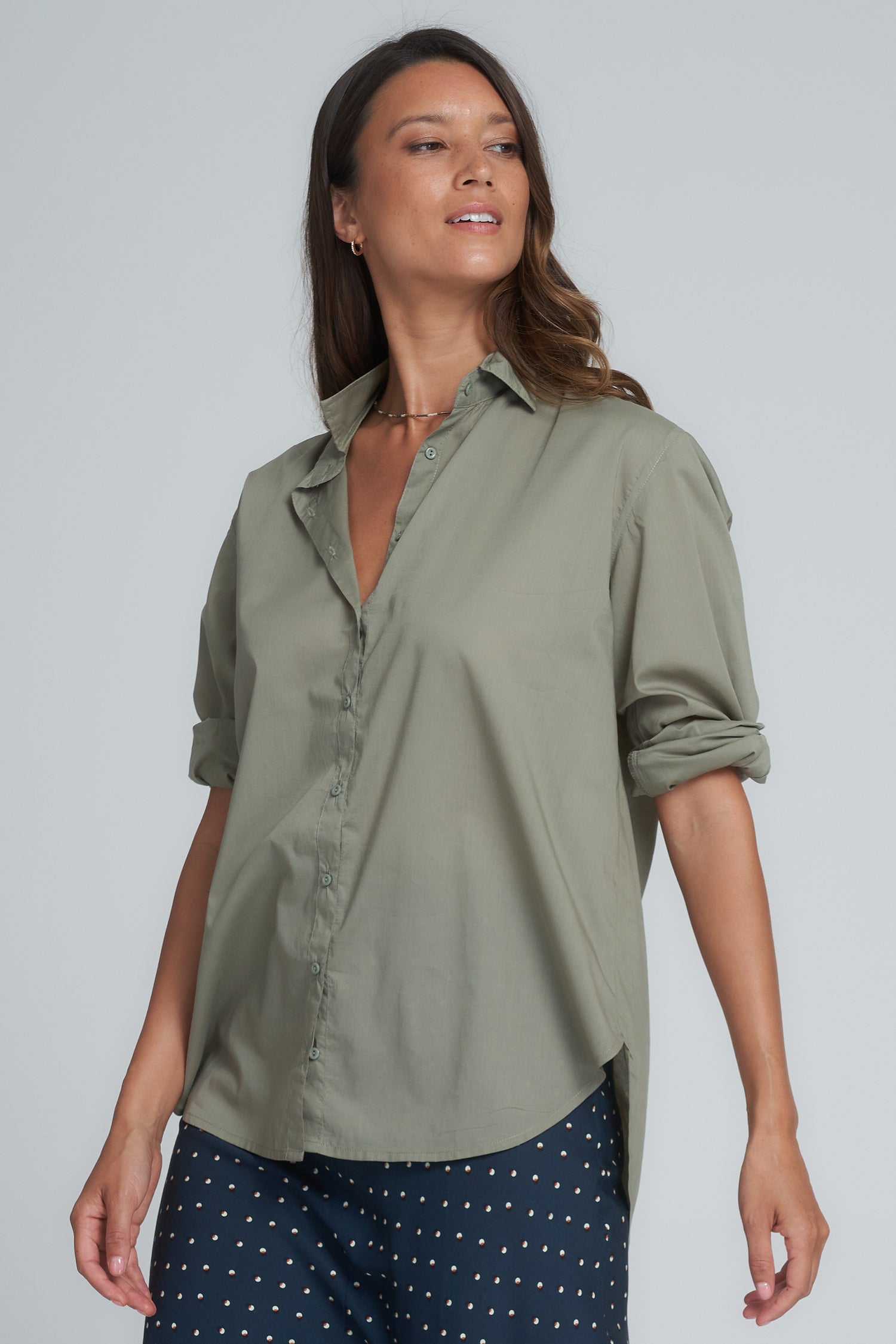 Rizz Shirt - Moss Green