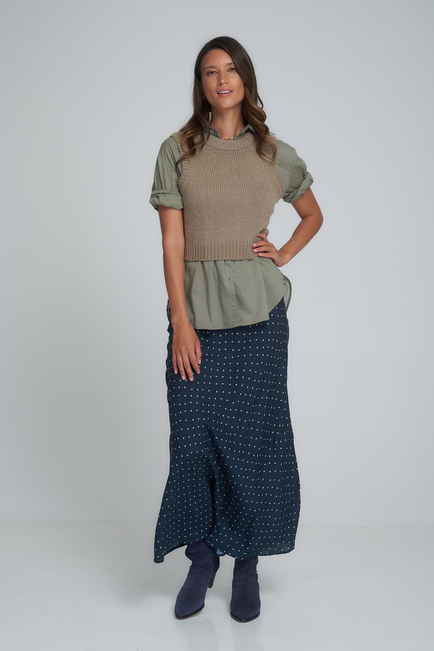 Denmark Vest - Mocca