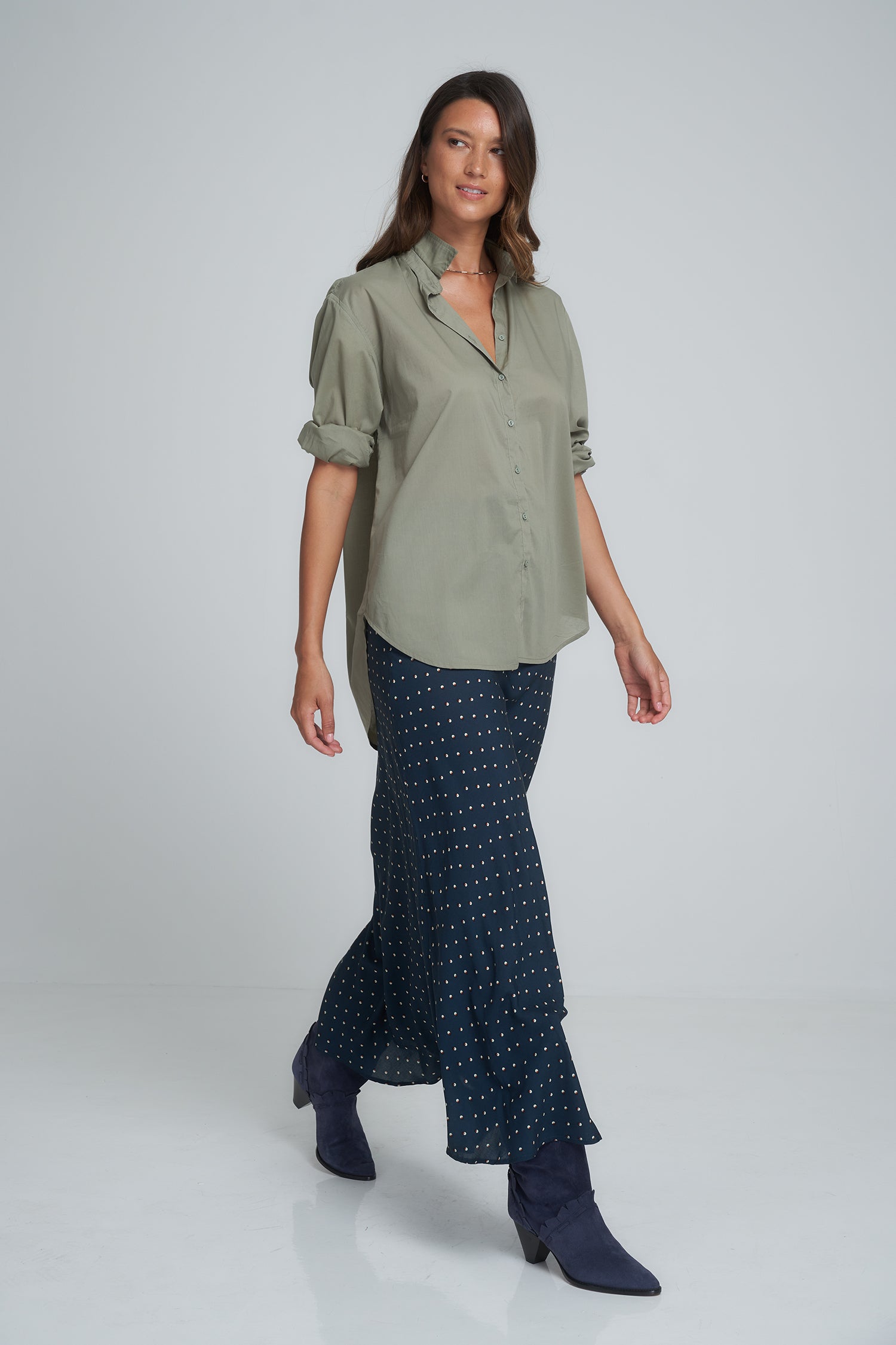 Rizz Shirt - Moss Green