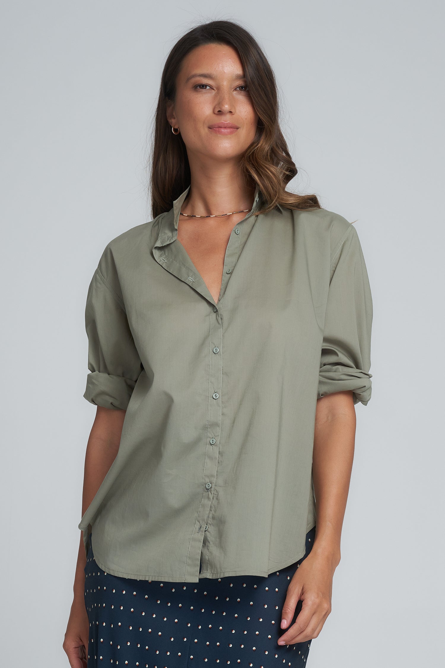 Rizz Shirt - Moss Green