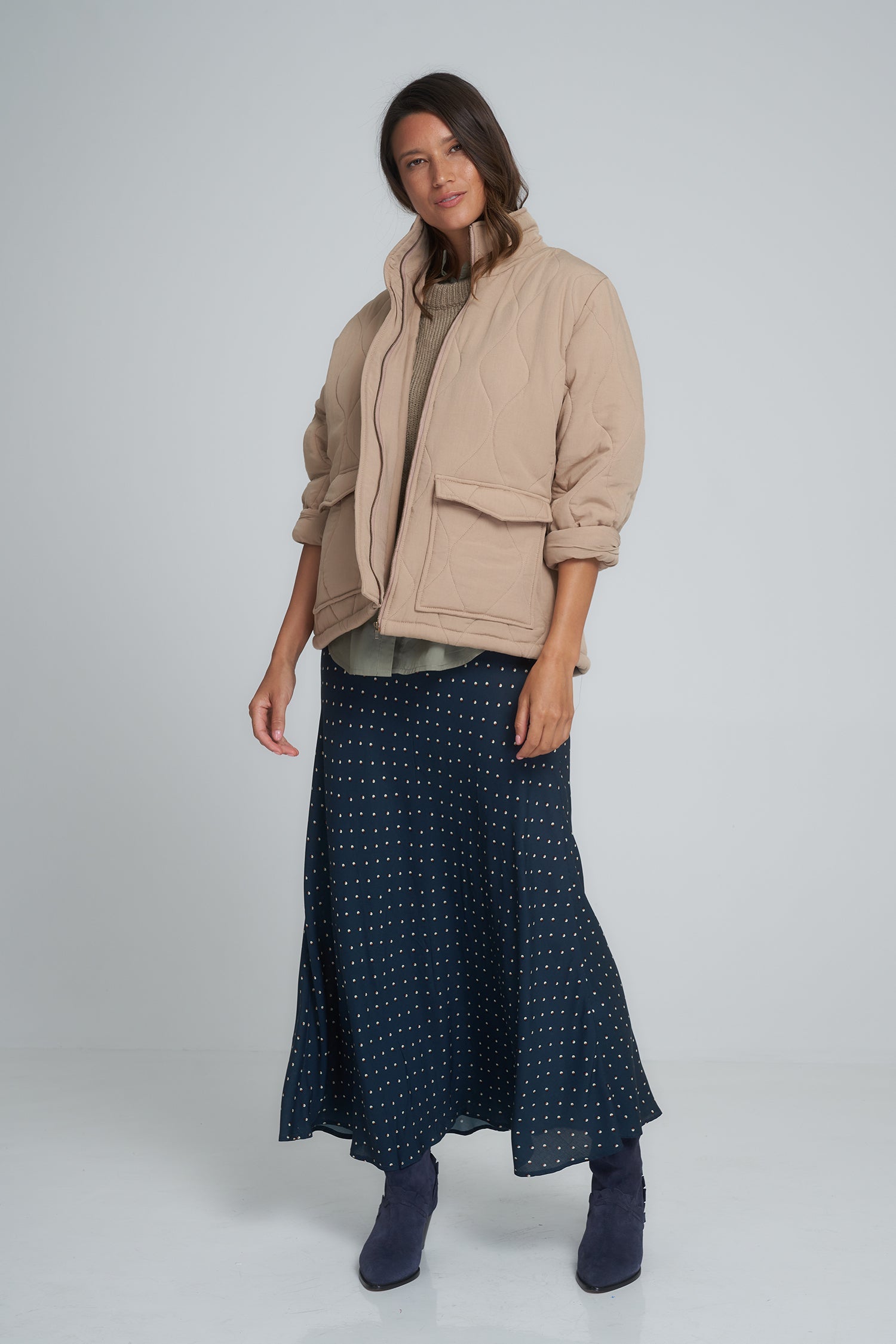 Stella Skirt - Eclipse Navy