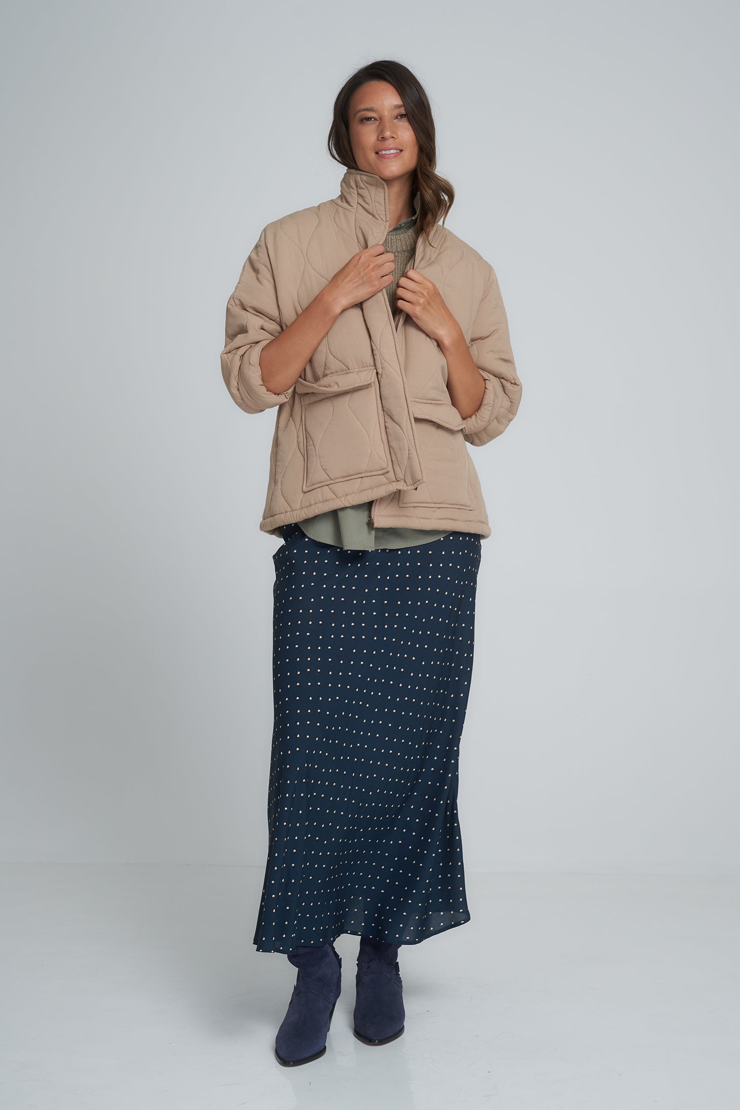 Stella Skirt - Eclipse Navy