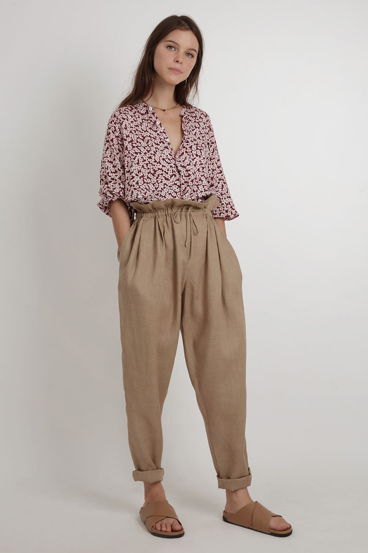 Brooklyn Linen Pant